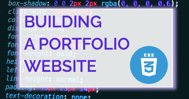 Create A Developer Portfolio Website